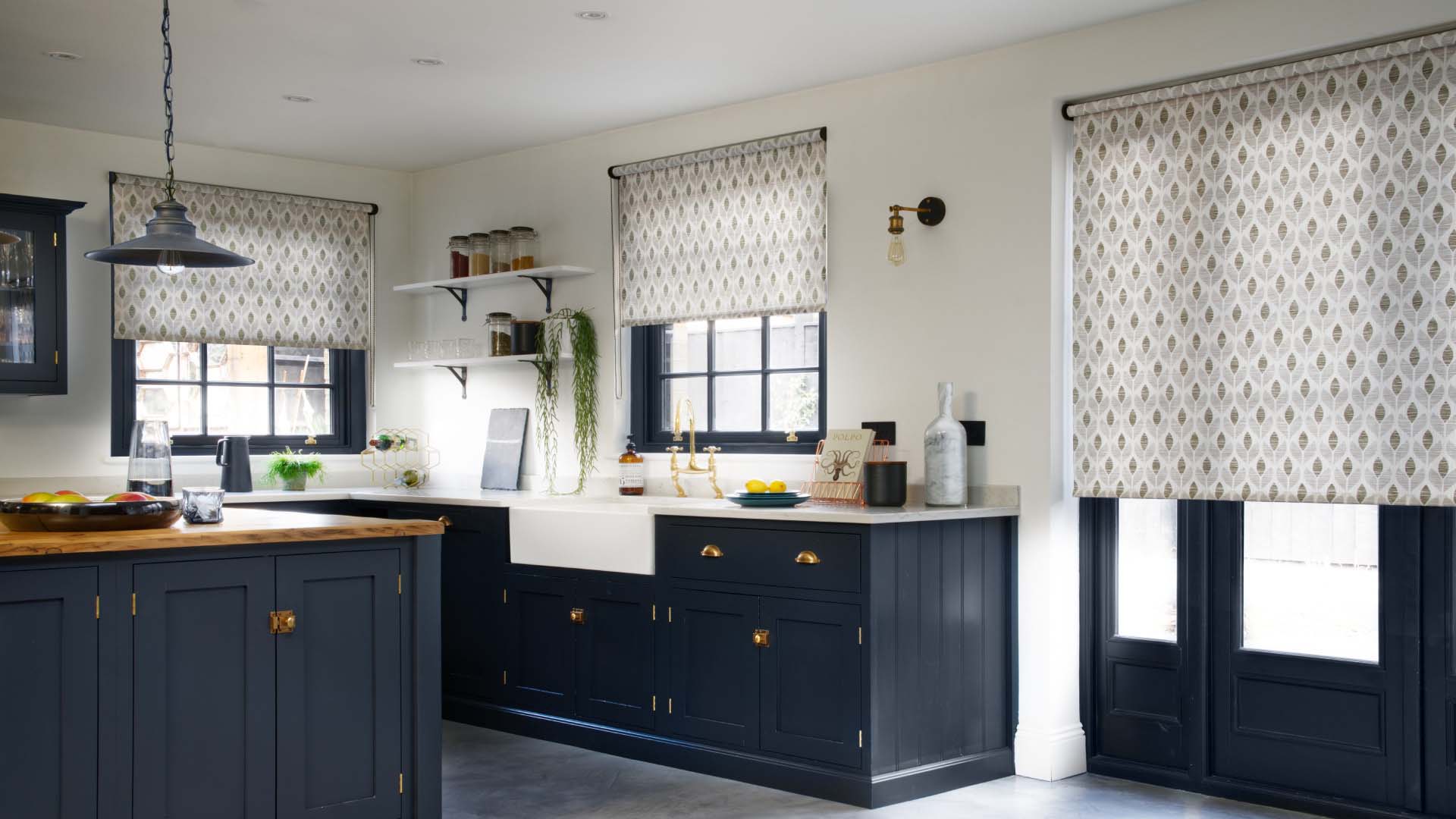 Roller blinds can look super smart, provided you keep them clean