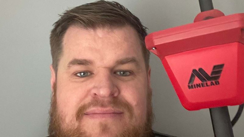 Junor got more than he bargained for when he bought a metal detector