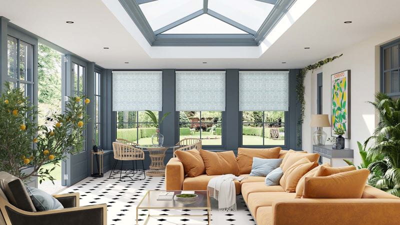 Paint your frame to replicate more modern designs