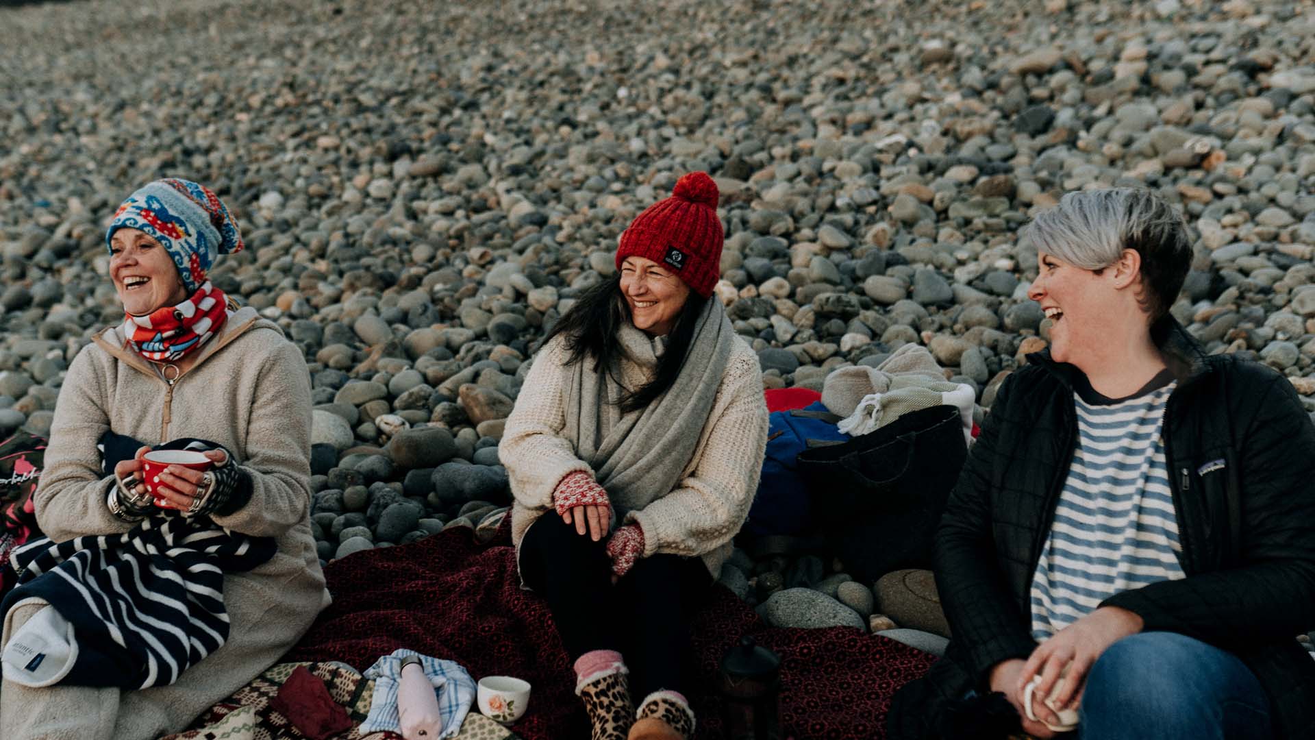 Richardson (left) with fellow Bluetits members