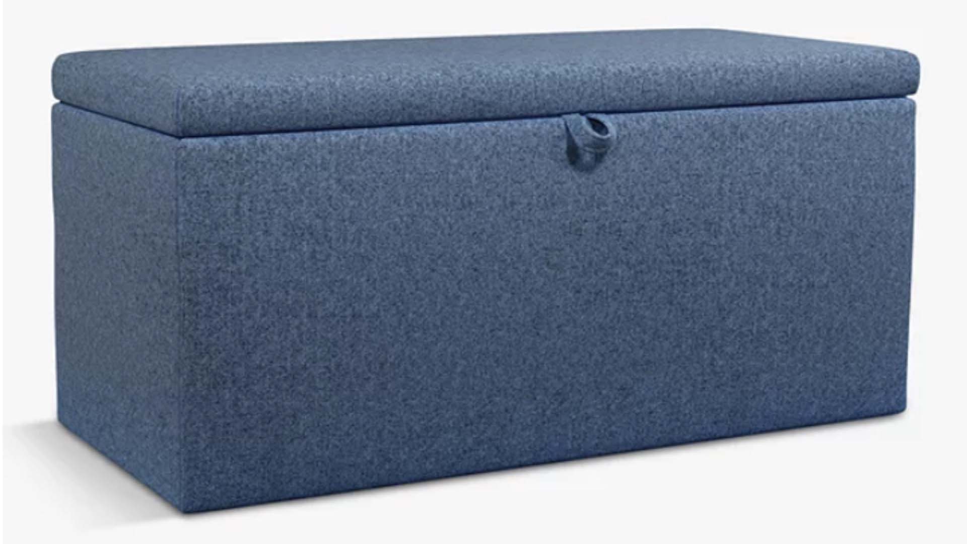 ottoman for the end of the bed for storage