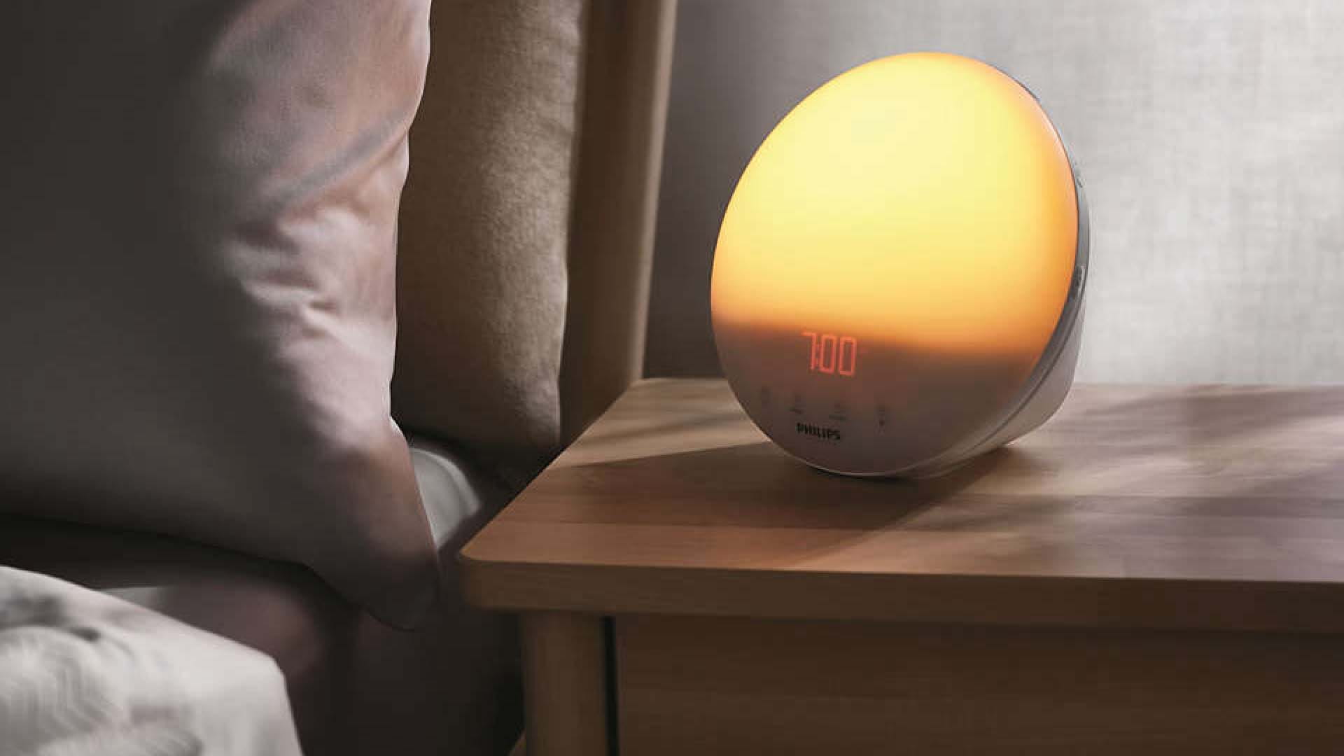 Light can help you wake up, as well as fall asleep