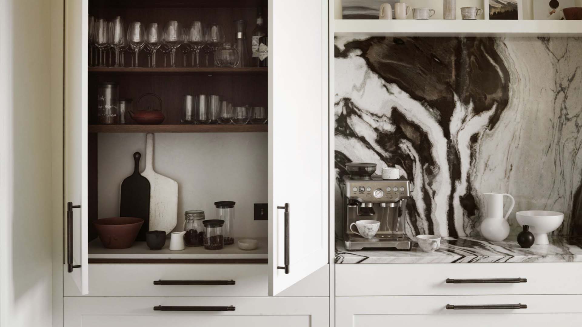 A white kitchen will stand the test of time