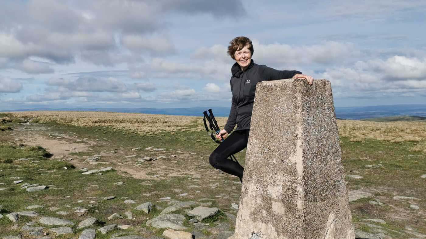 White discovered a love of hill running
