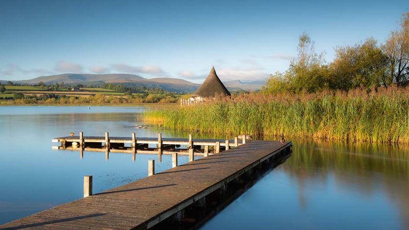Llangorse Lake is a wonderful place for bird watching
