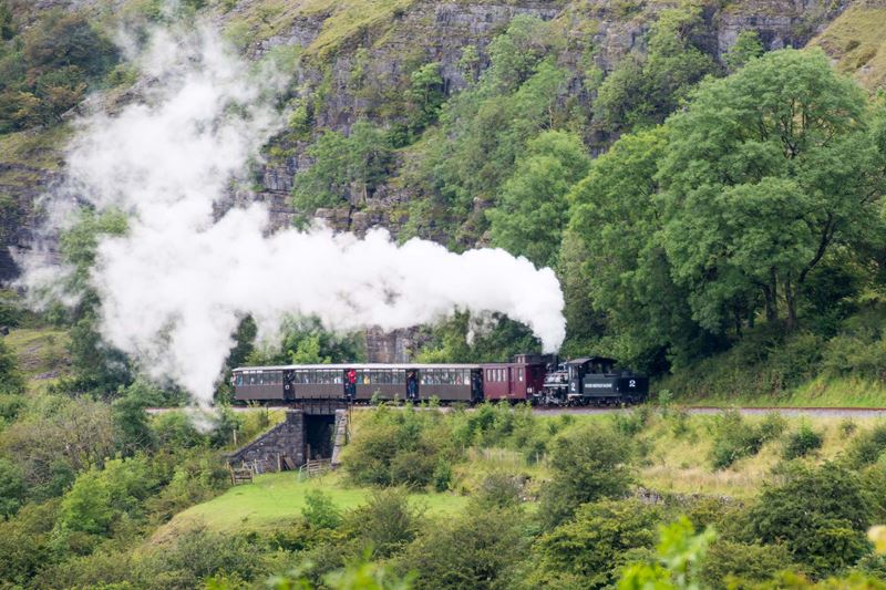 Brecon Mountain Railway goes to the heart of the Central Beacons mountains