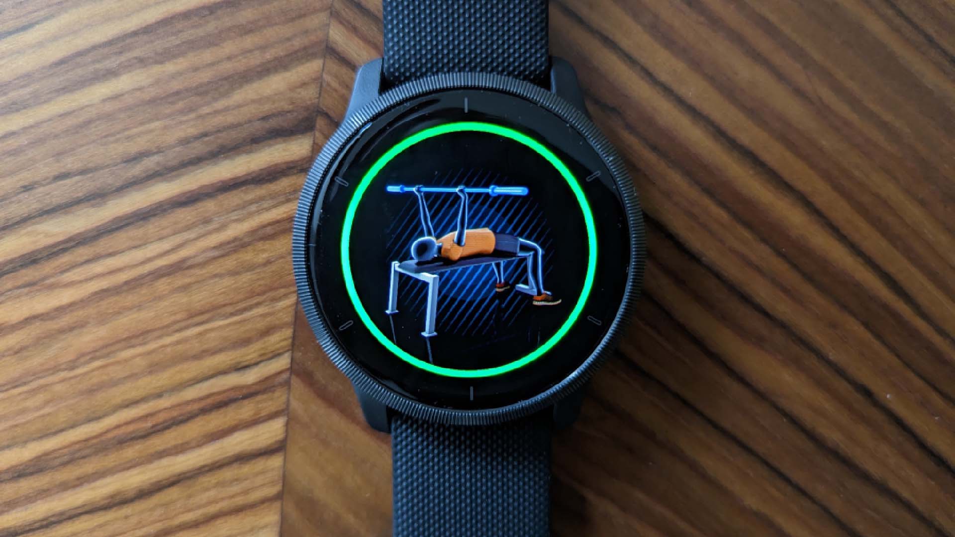 Garmin Venu 2 workout animations