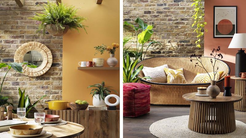 Use colour to create a sense of cohesion and space