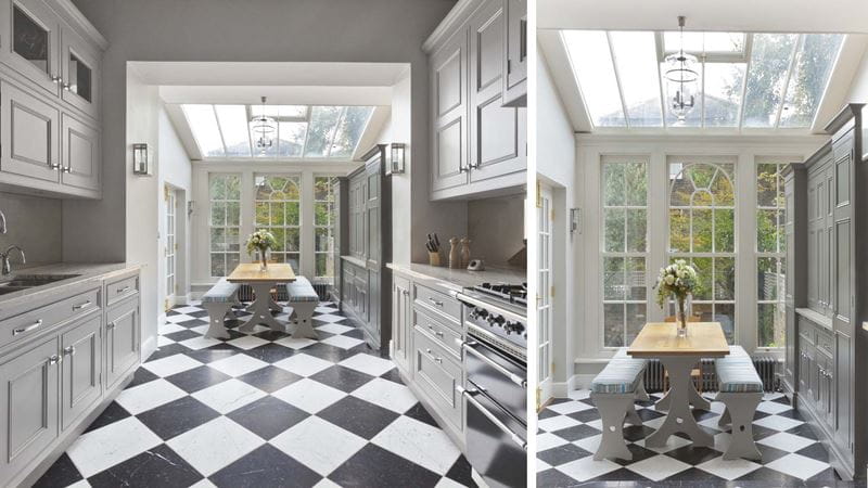 Use design tricks to create the illusion of length