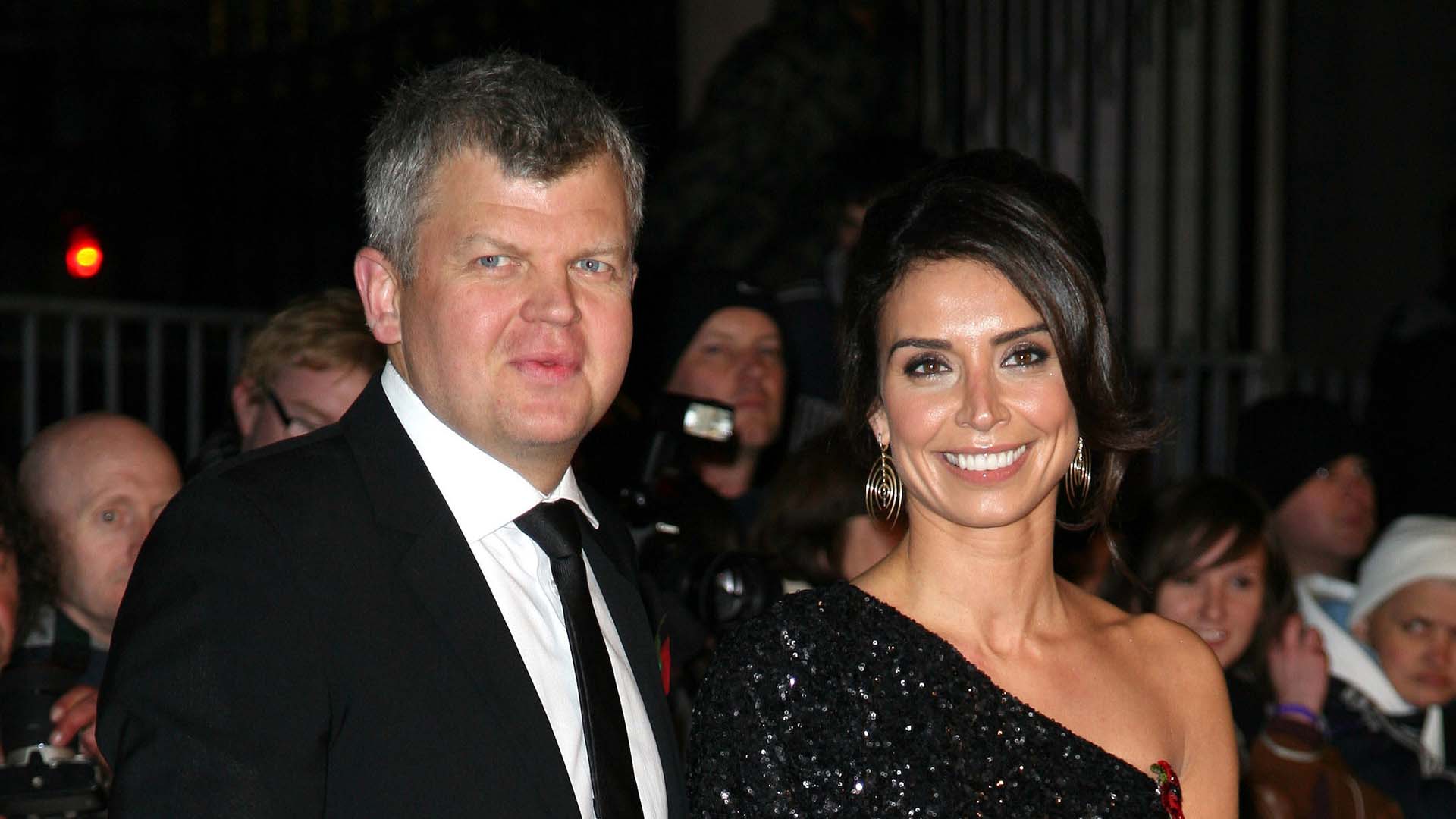 Adrian Charles and Christine Lampard on the red carpet