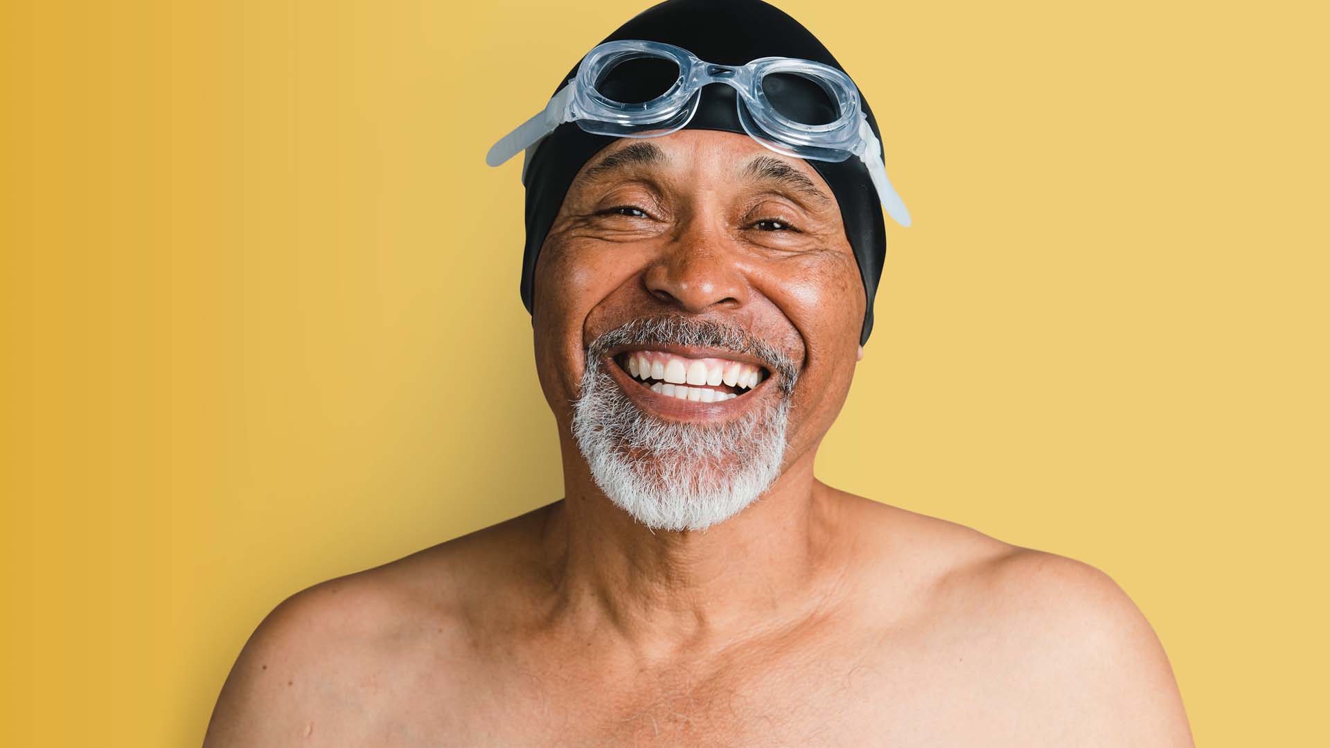 It's never too late to learn to swim