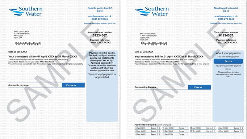 Water bills explained: Understanding your charges