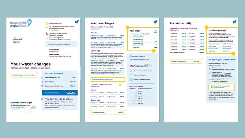 Water Billing Example Water bills explained: Understanding your charges