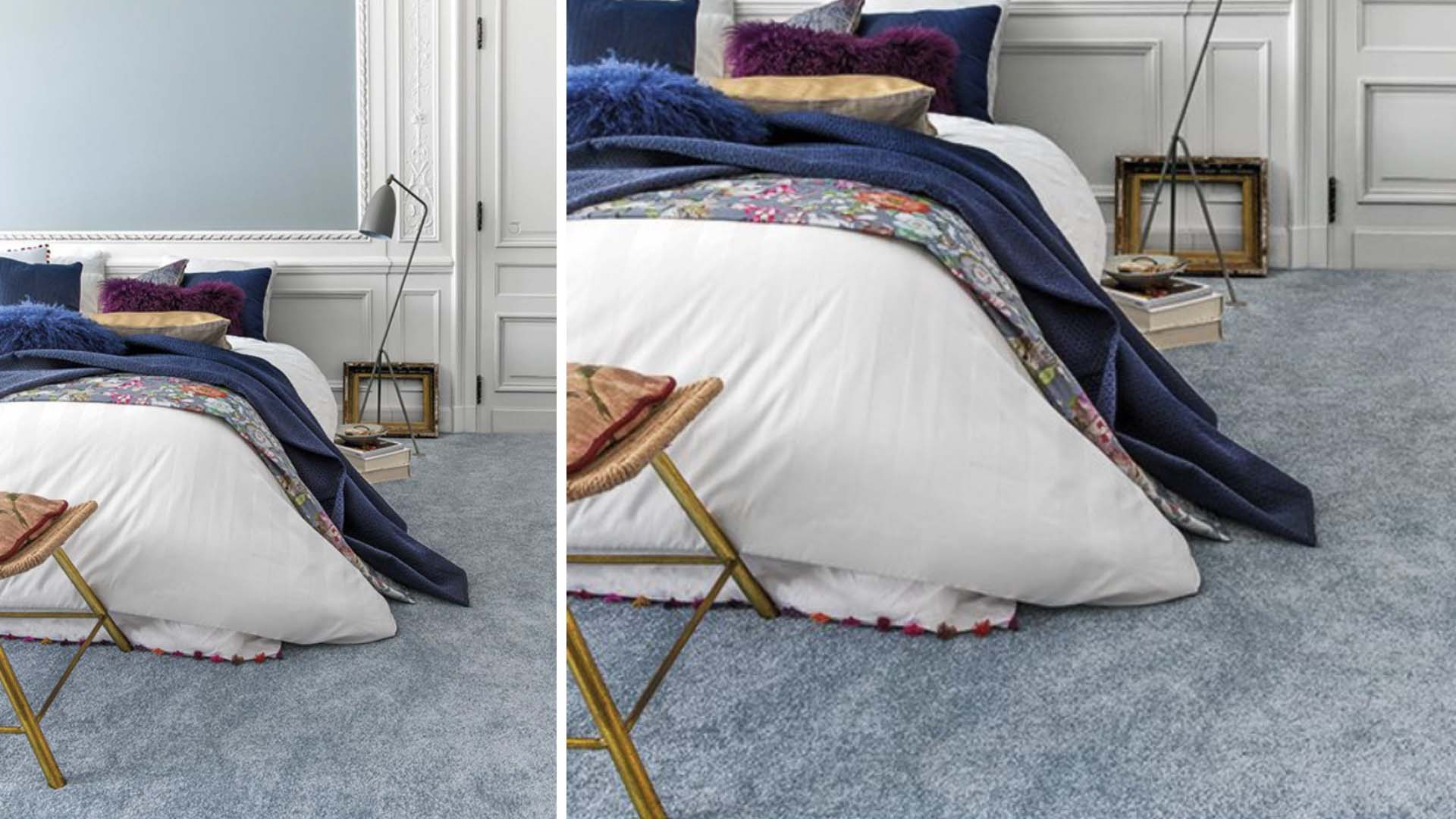 iSense / Online Carpets carpet in a bedroom