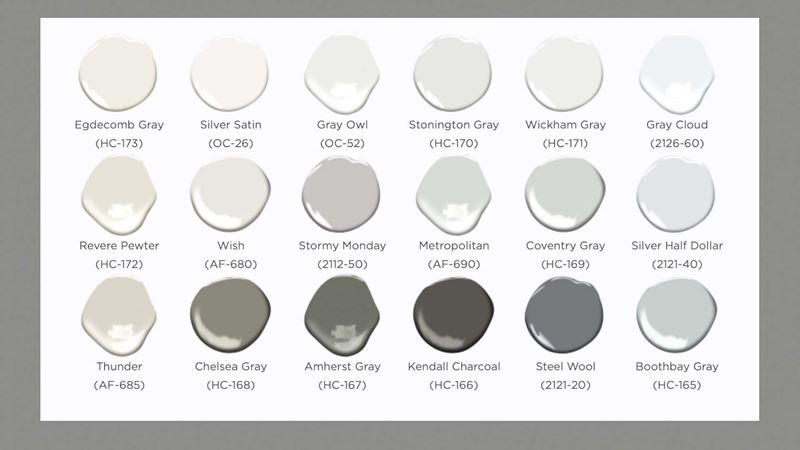 Different shades of grey