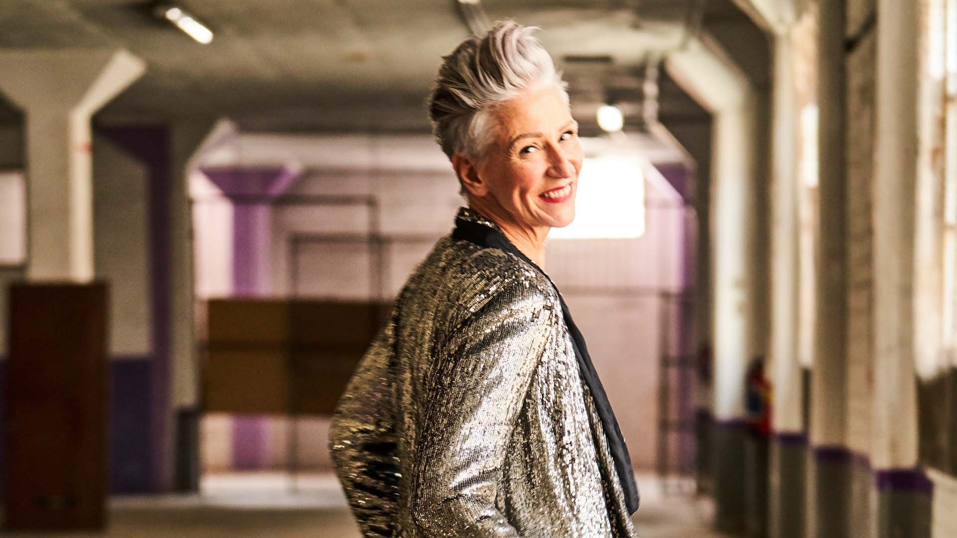 Deborah Chambers posing for the camera