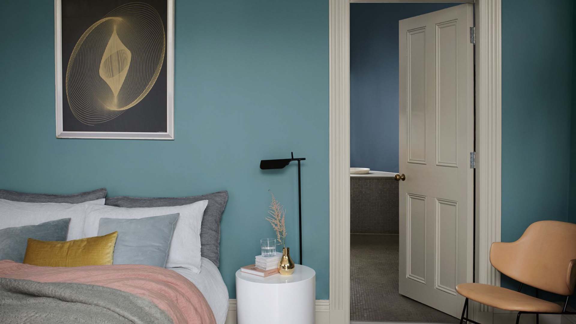 Dulux decorated bedroom