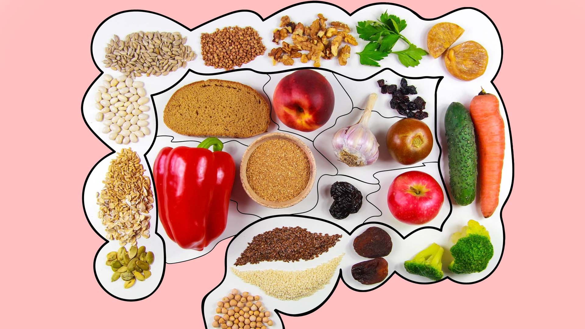 Vegetables and seeds