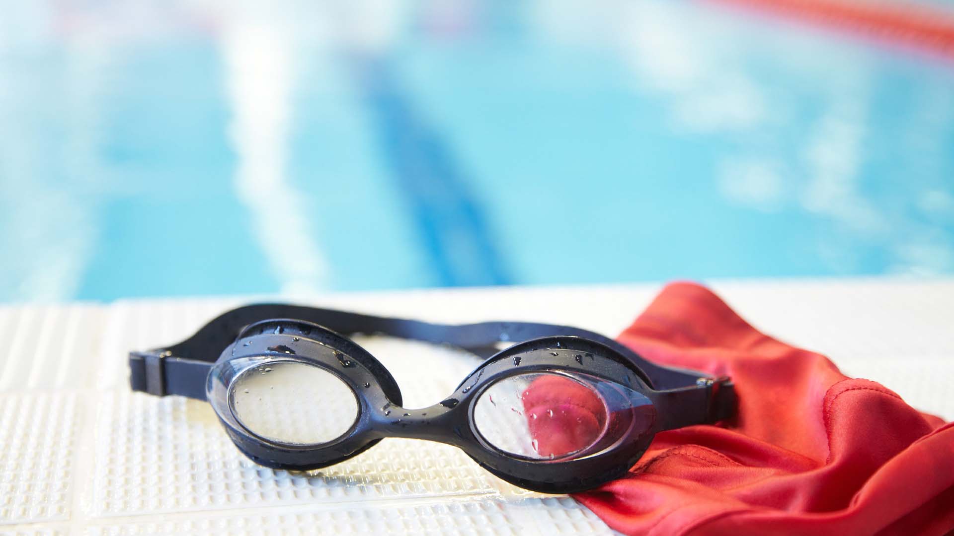 Finding out when the quiet times are at your local pool so you can go at your own pace