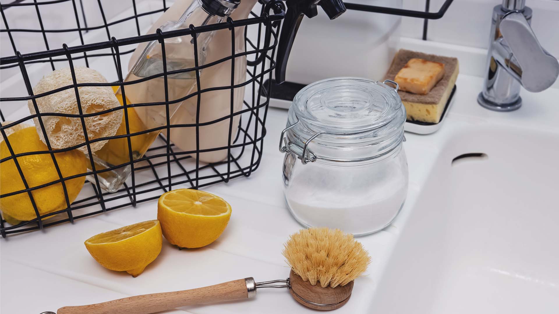 Grout cleaning staples