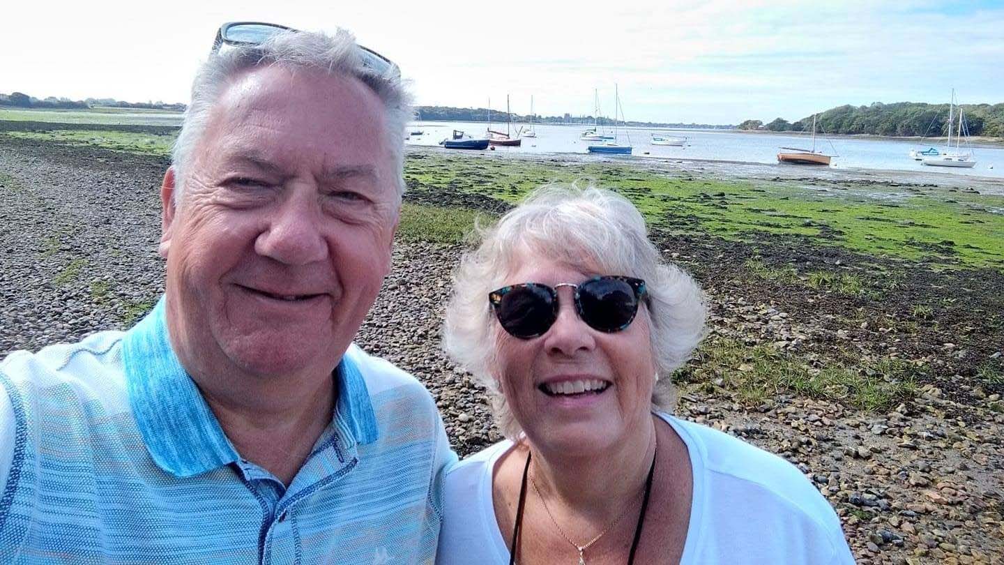  Bridget and John Frew take a selfie