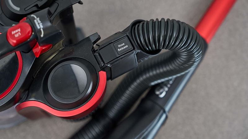 Shark ICZ300Uk upright vacuum tested in the lab