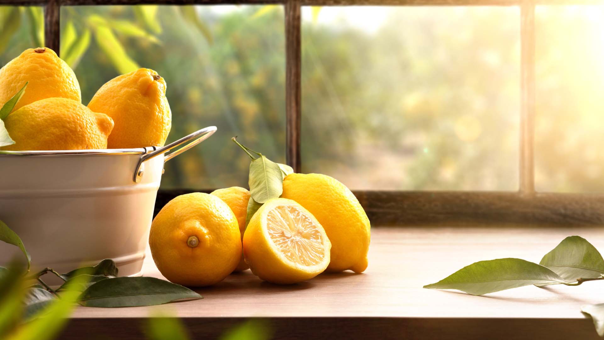 Call on the natural antibacterial properties of lemons