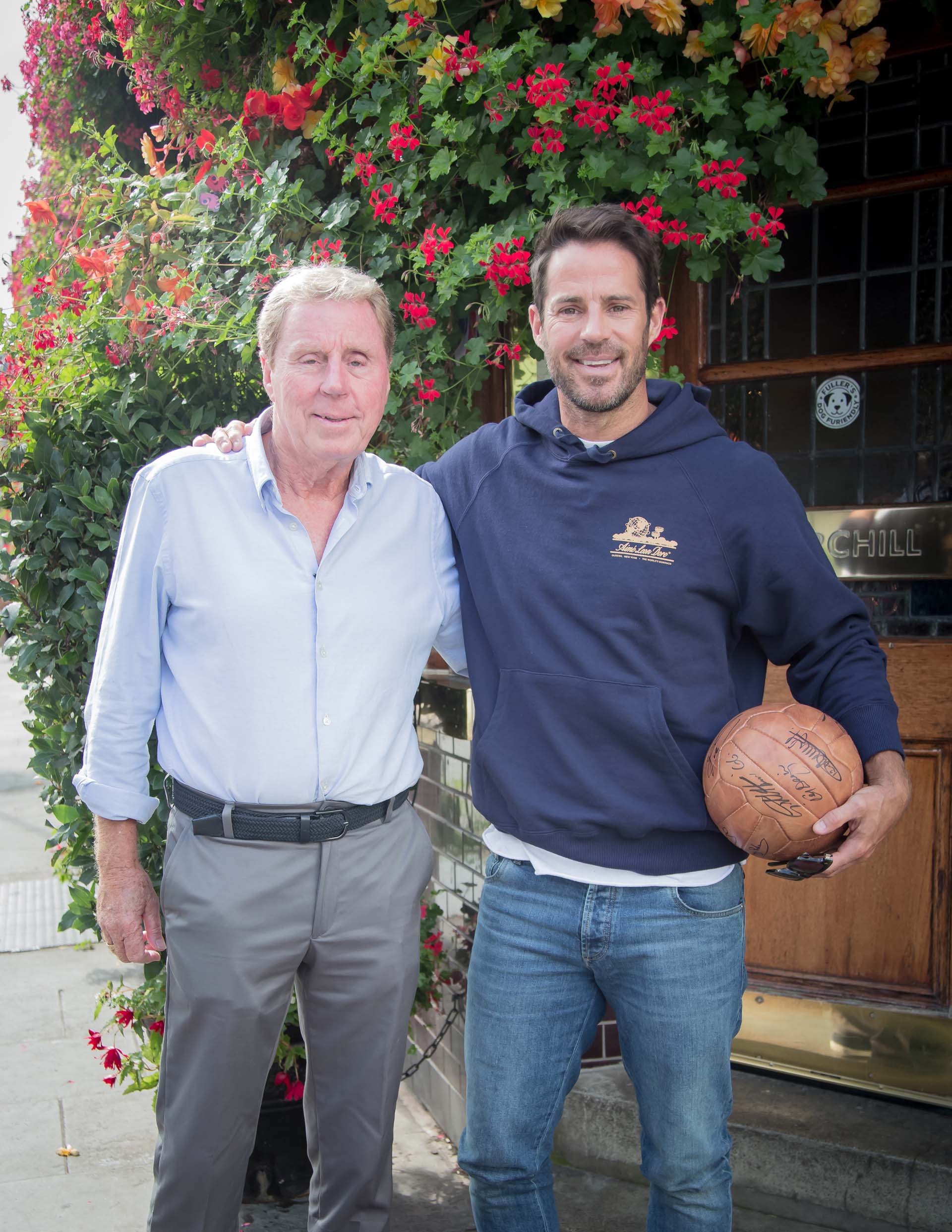 Harry Rednapp with his son