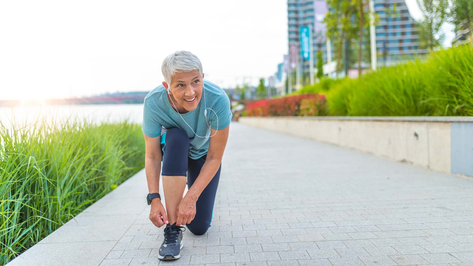 Lace up your trainers and get going. It's never too late