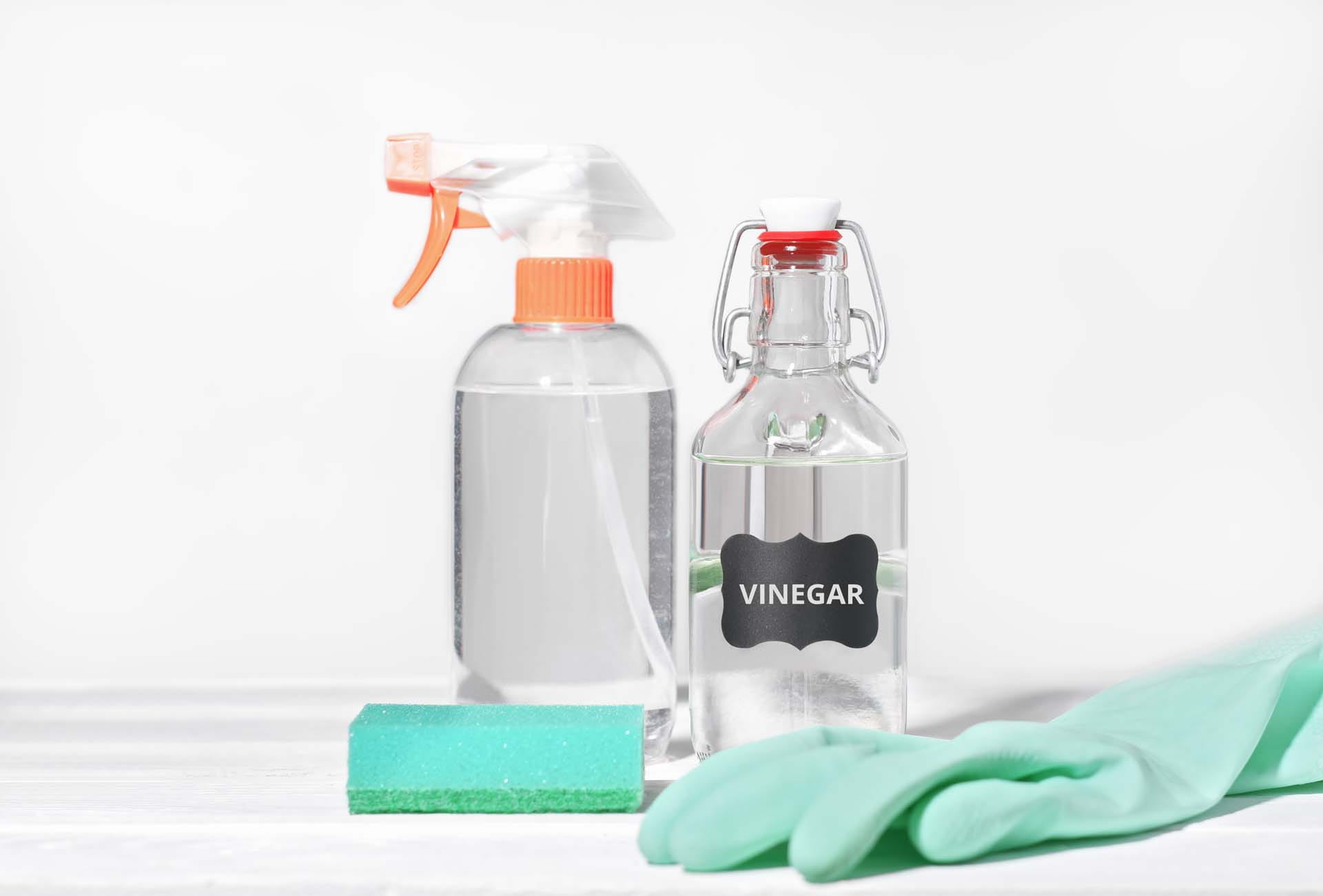 Check your kitchen cupboards for white vinegar