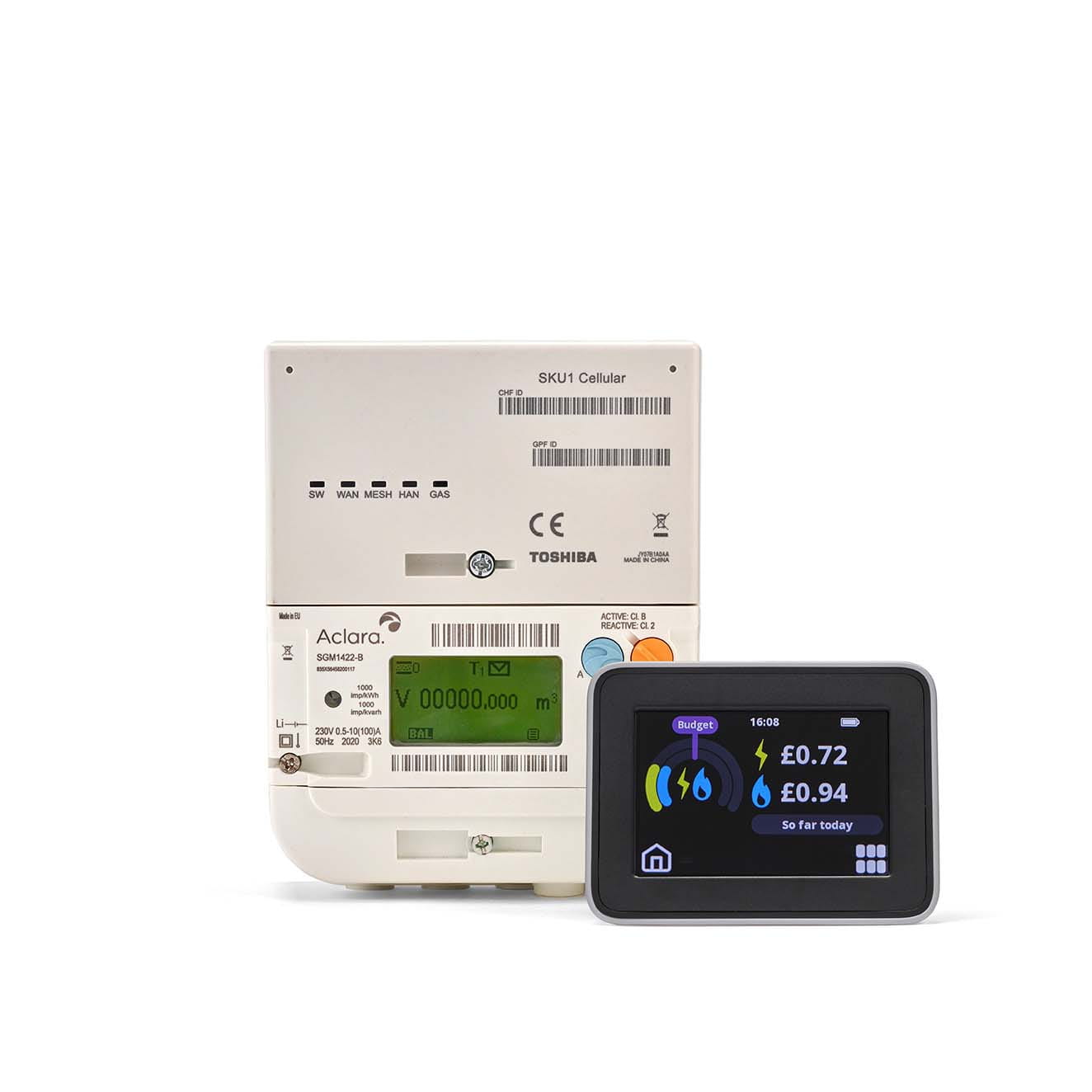 electric meters compared to smart meters