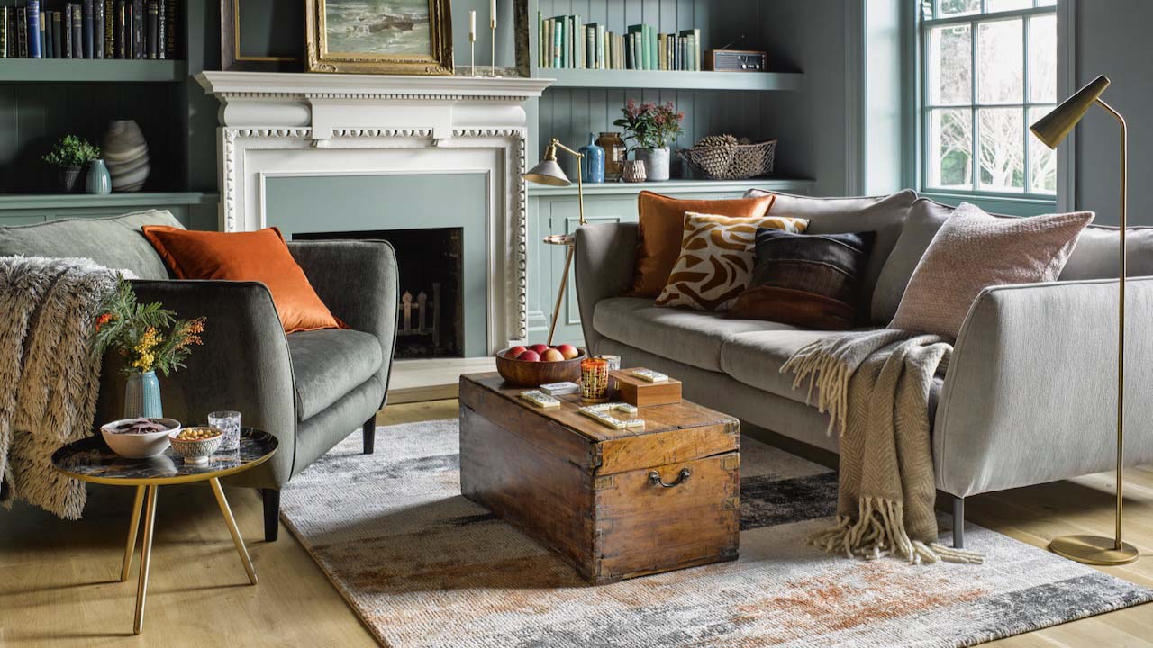 Image of a typical furnished living room