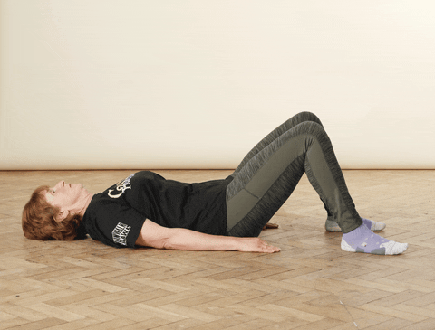 woman doing a heel reach