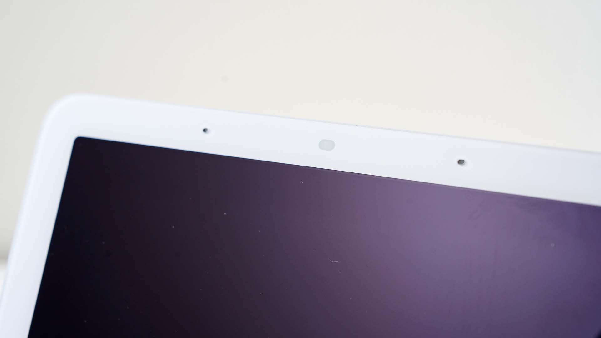 Close up of the Google Nest Hub screen