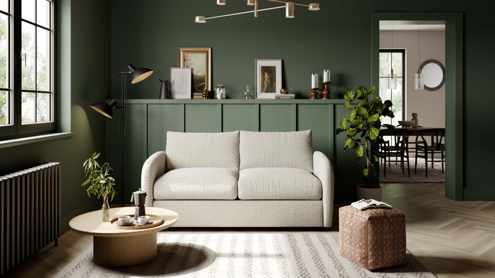 Wall two colour combination for living room sales