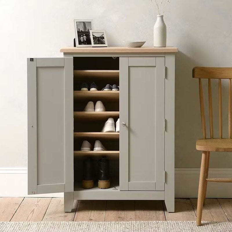 A shoe cupboard
