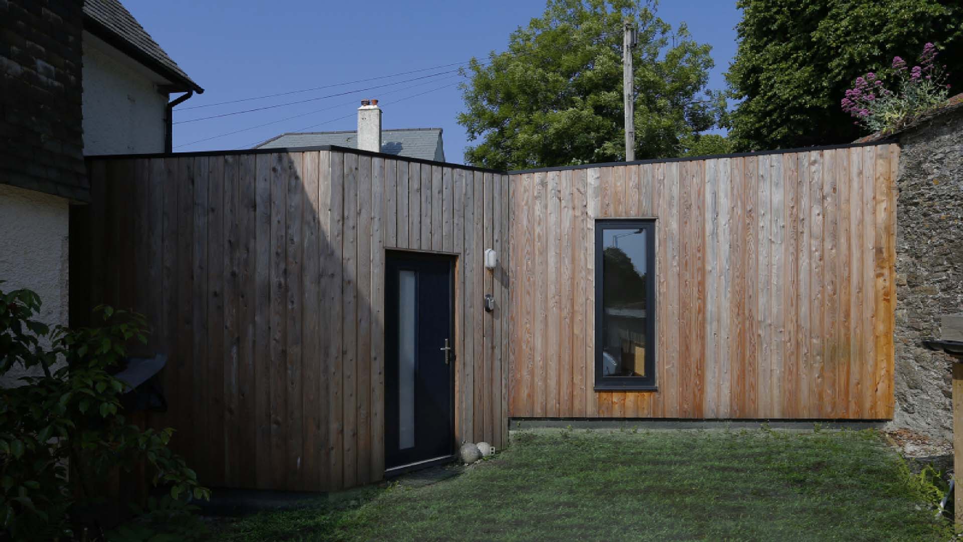 Garage conversion in timber