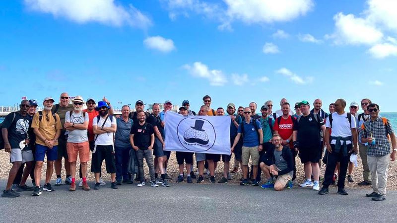 A gathering of the Proper Blokes Club