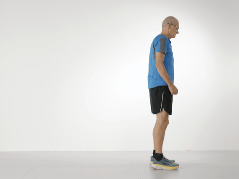 Paul running backwards