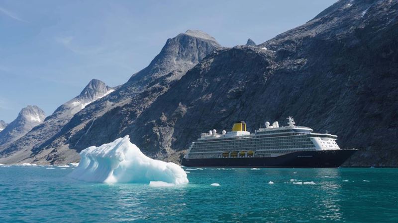 Saga cruise sailing to Norway