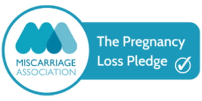 Miscarriage The Pregnancy loss pledge logo
