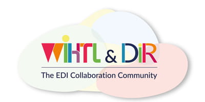 WIHTL & DIR the EDI collaboration community logo