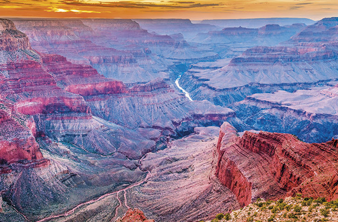 View of the Grand Canyon