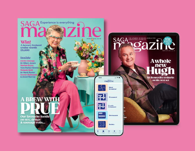 Saga Magazine in Print Tablet and Mobile Format