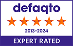 Defaqto 5 star rated car insurance 2013-2024
