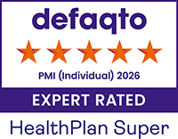 Defaqto 5 star rated HealthPlan Super insurance 2026.