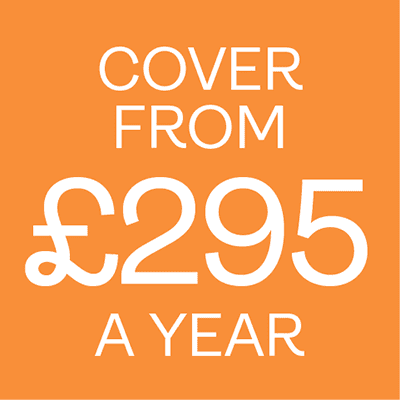Cover from £295 a year