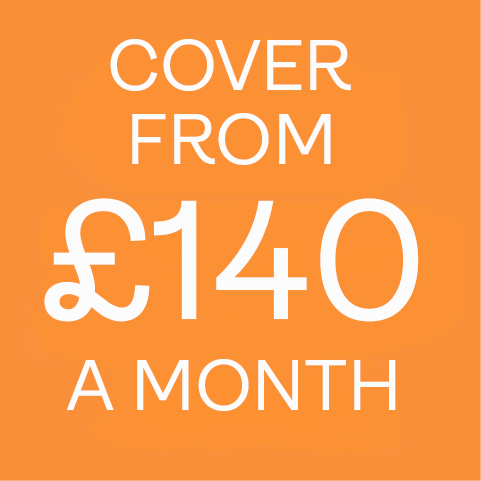 Cover from £140 a month