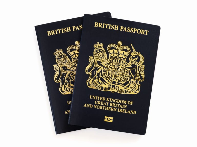 Two British passports | Alamy