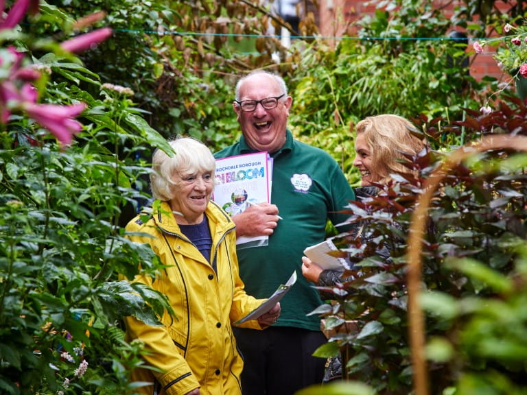 A Britain in Bloom project in Rochdale